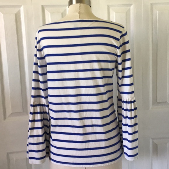 Banana Republic Bell sleeve stripe tee - Picture 3 of 3